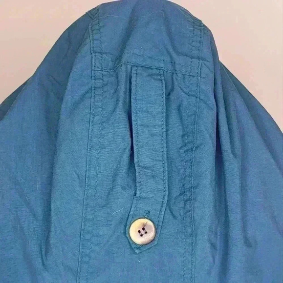 Columbia Vintage Teal Pullover Windbreaker No Size Small-Medium - Picture 11 of 11